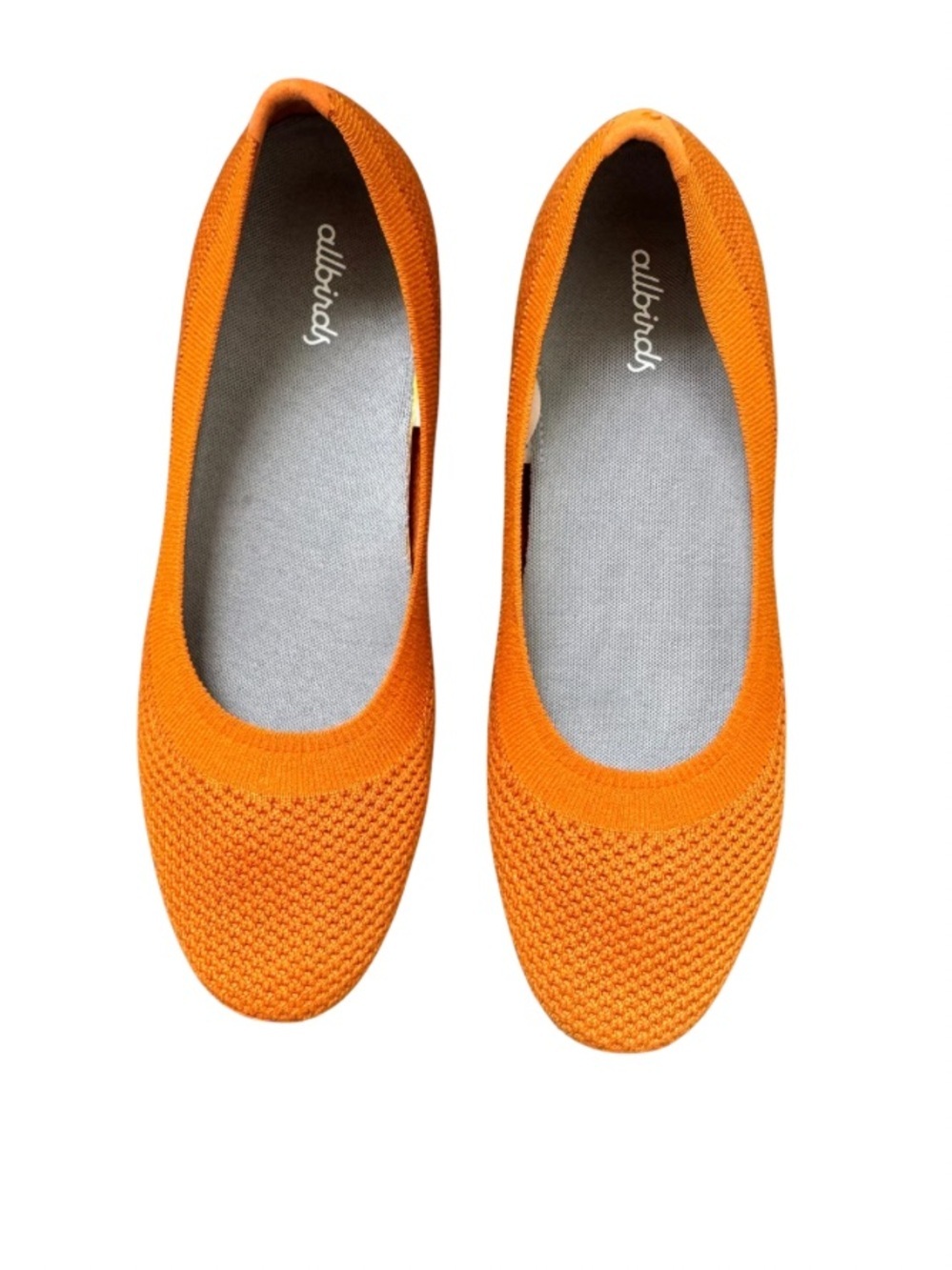 Allbirds Tree Breezers Ballet Flats Women’s 8.5 Burnt Orange 🌿✨